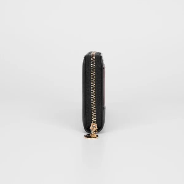 Mimì-Muà Portafoglio Grande Nero/Bordeaux M9-Z201361 - immagine 3