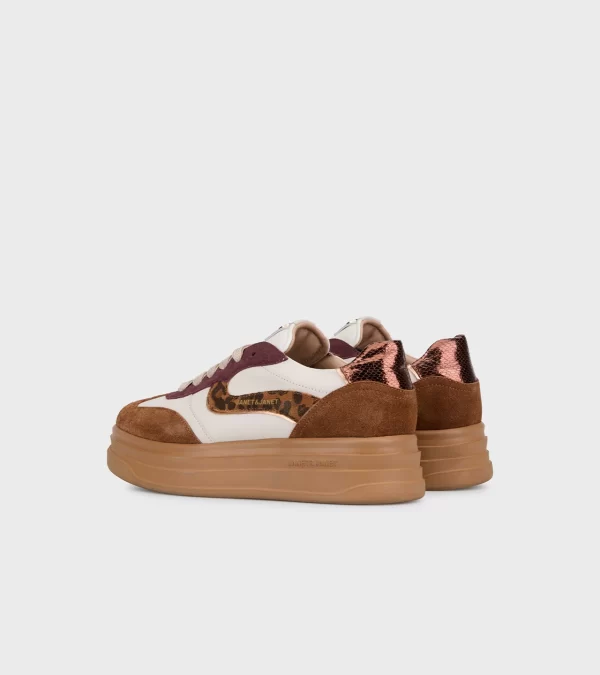 Janet&Janet sneakers Cognac J-432A - immagine 3